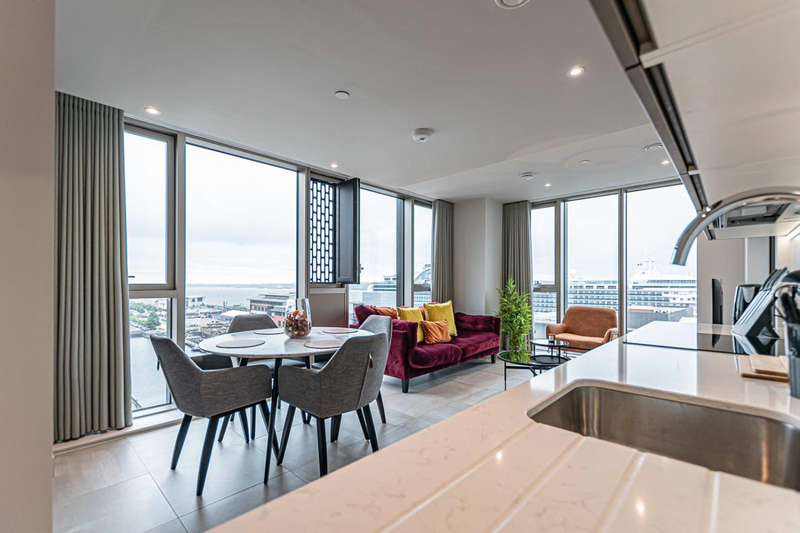 The Lexington - Liverpool City Centre 24 Hour Gym - Your Perfect Stay - City And Waterfront Views Bagian luar foto